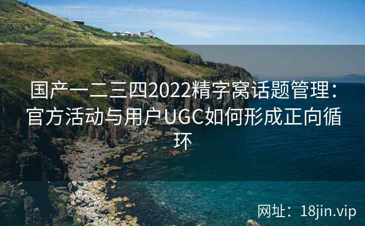 国产一二三四2022精字窝话题管理：官方活动与用户UGC如何形成正向循环