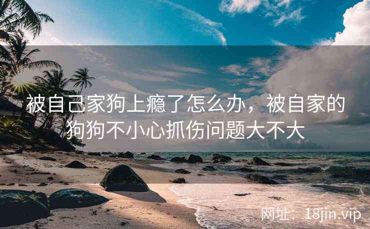 被自己家狗上瘾了怎么办，被自家的狗狗不小心抓伤问题大不大